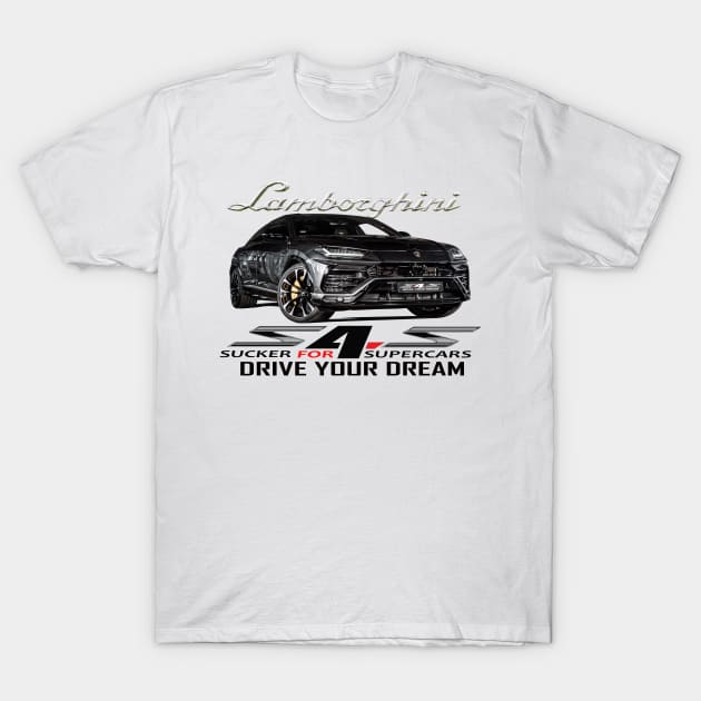 Lamborghini Urus Supercar Products T-Shirt by Sucker4Supercar